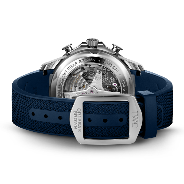 IW390704-Portuier Yacht Club Chronograph Edition Orlebar Brown-3
