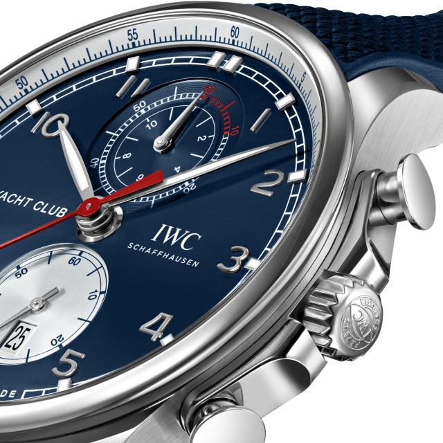 IW390704-Portuier Yacht Club Chronograph Edition Orlebar Brown-4
