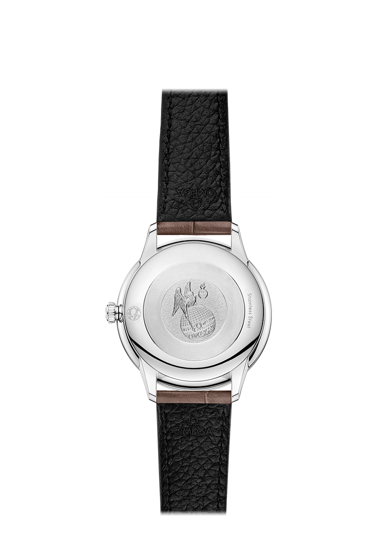 Omega de Ville Steel Diamonds Replik Uhren 434.13.28.60.55.001-1