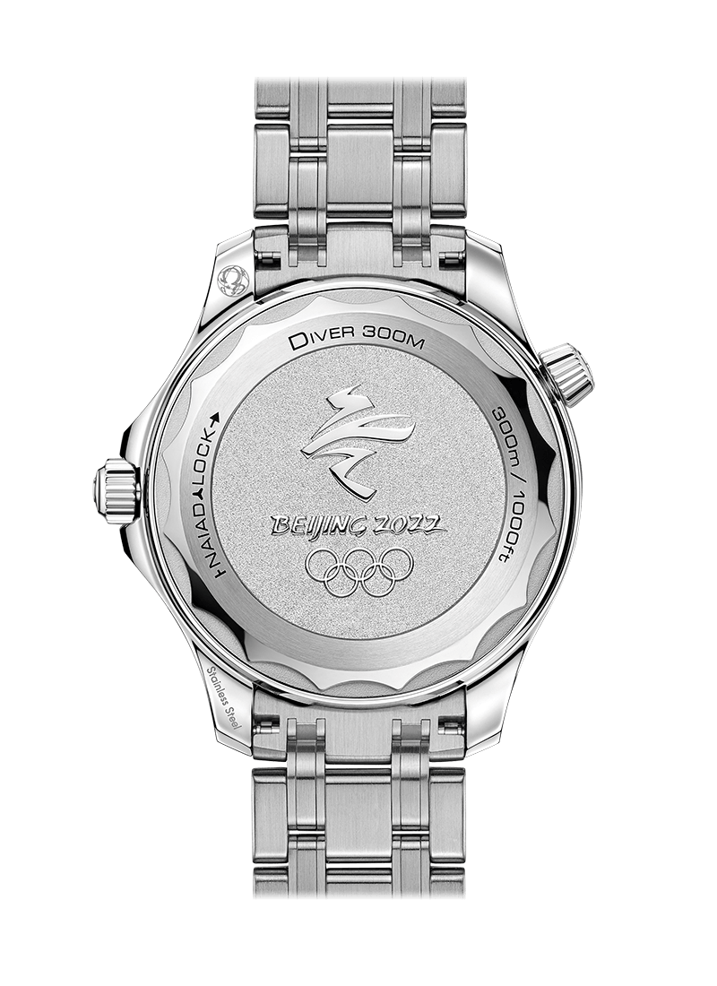 Omega Seamaster" Peking 2022" Replik Uhren 522.30.42.20.03.001-1