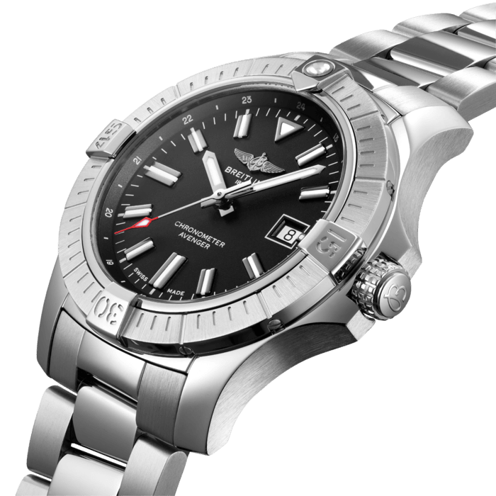 Breitling Avenger Automatisch 43 Edelstahl Black A17318101B1A1-1