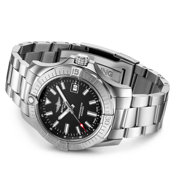 Breitling Avenger Automatisch 43 Edelstahl Black A17318101B1A1-2