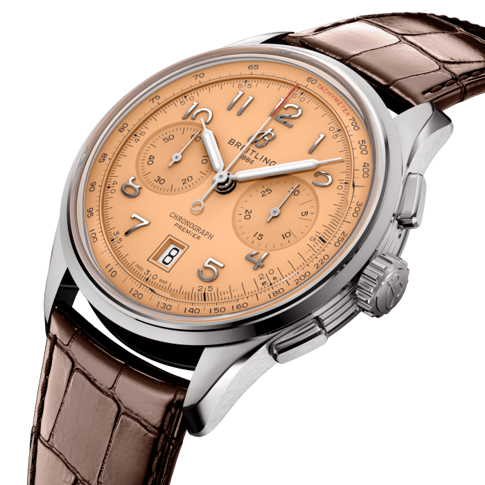 Breitling Premier B01 Chronograph 42 Edelstahl Kupfer AB0145331K1P1-1