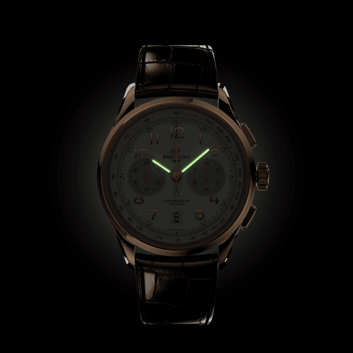 Breitling Premier B01 Chronograph 42 Edelstahl Kupfer AB0145331K1P1-5