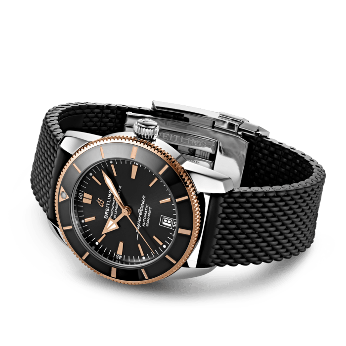 Breitling Superocean Heritage B20 Automatisch 42 Edelstahl& 18K rotes Gold Schwarz UB2010121B1S1-2
