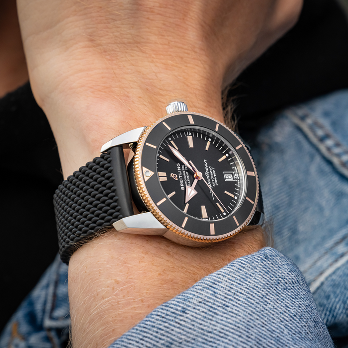 Breitling Superocean Heritage B20 Automatisch 42 Edelstahl& 18K rotes Gold Schwarz UB2010121B1S1-4