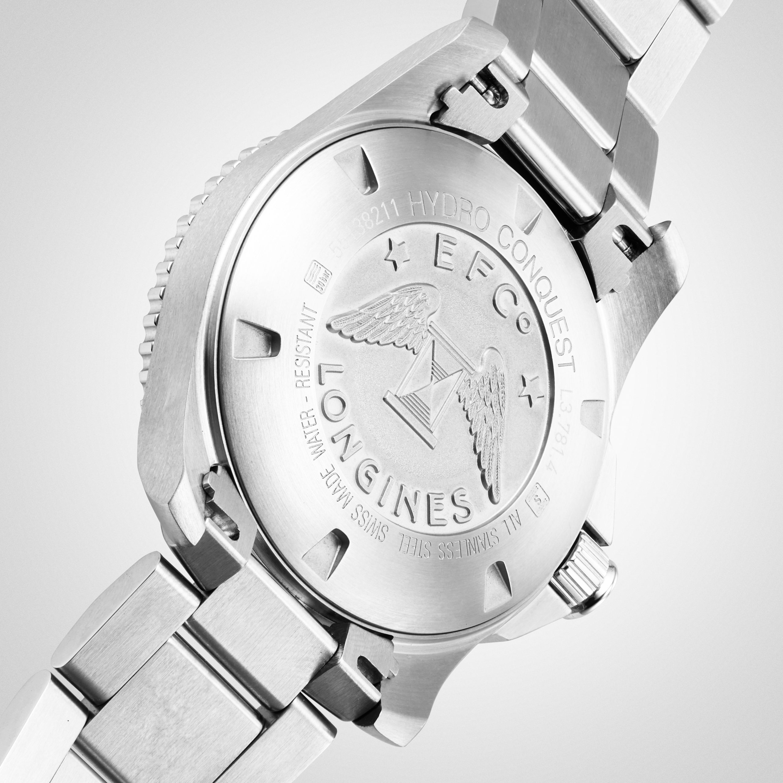Longines Hydroconquest 41mm Herren Uhr– Uhren der Schweiz Exklusiv– Kostenloser zusätzlicher Gurt L37814059-2