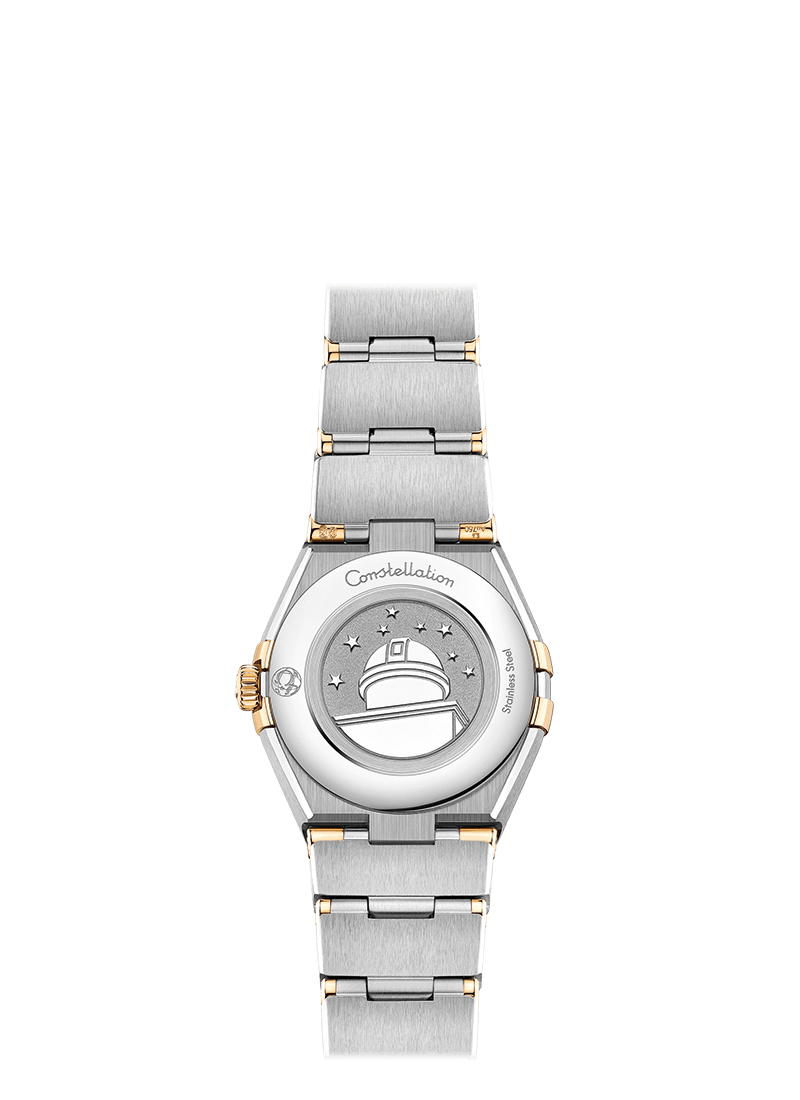 Omega Constellation Stahlgelbgold Diamonds Replik Uhren 131.20.25.60.58.001-1