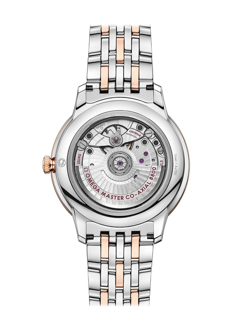 Omega de ville Steel Sedna Gold Chronometer Uhr 434.20.40.20.59.001-1
