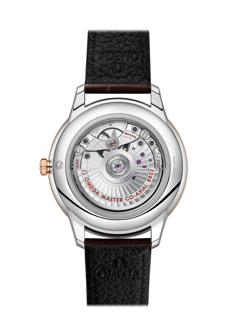 Omega de ville Steel Sedna Gold Chronometer Uhr 434.23.41.20.02.001-1
