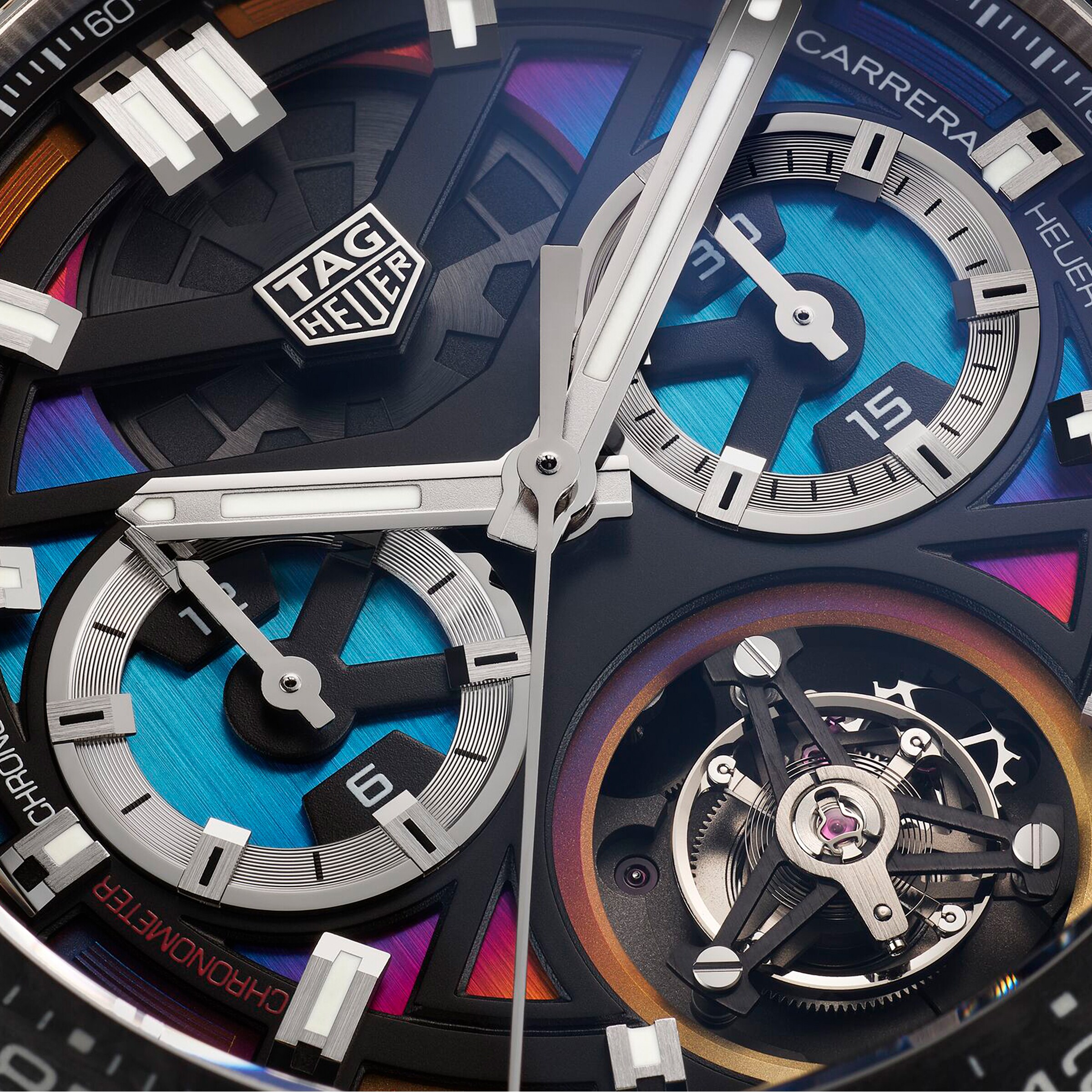 Tag Heuer Carrera Polychrome Tourbillon 45mm CAR5A8AF.FC6415-3