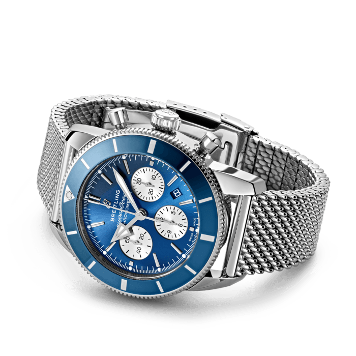 Breitling Superocean Heritage B01 Chronograph 44 Edelstahl Blau AB0162161C1A1-2