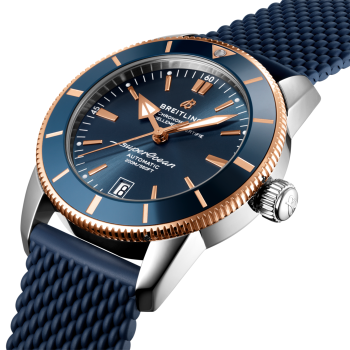 Breitling Superocean Heritage B20 Automatisch 42 Edelstahl& 18K rotes Gold Blue UB2010161C1S1-1