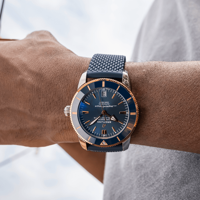Breitling Superocean Heritage B20 Automatisch 42 Edelstahl& 18K rotes Gold Blue UB2010161C1S1-4