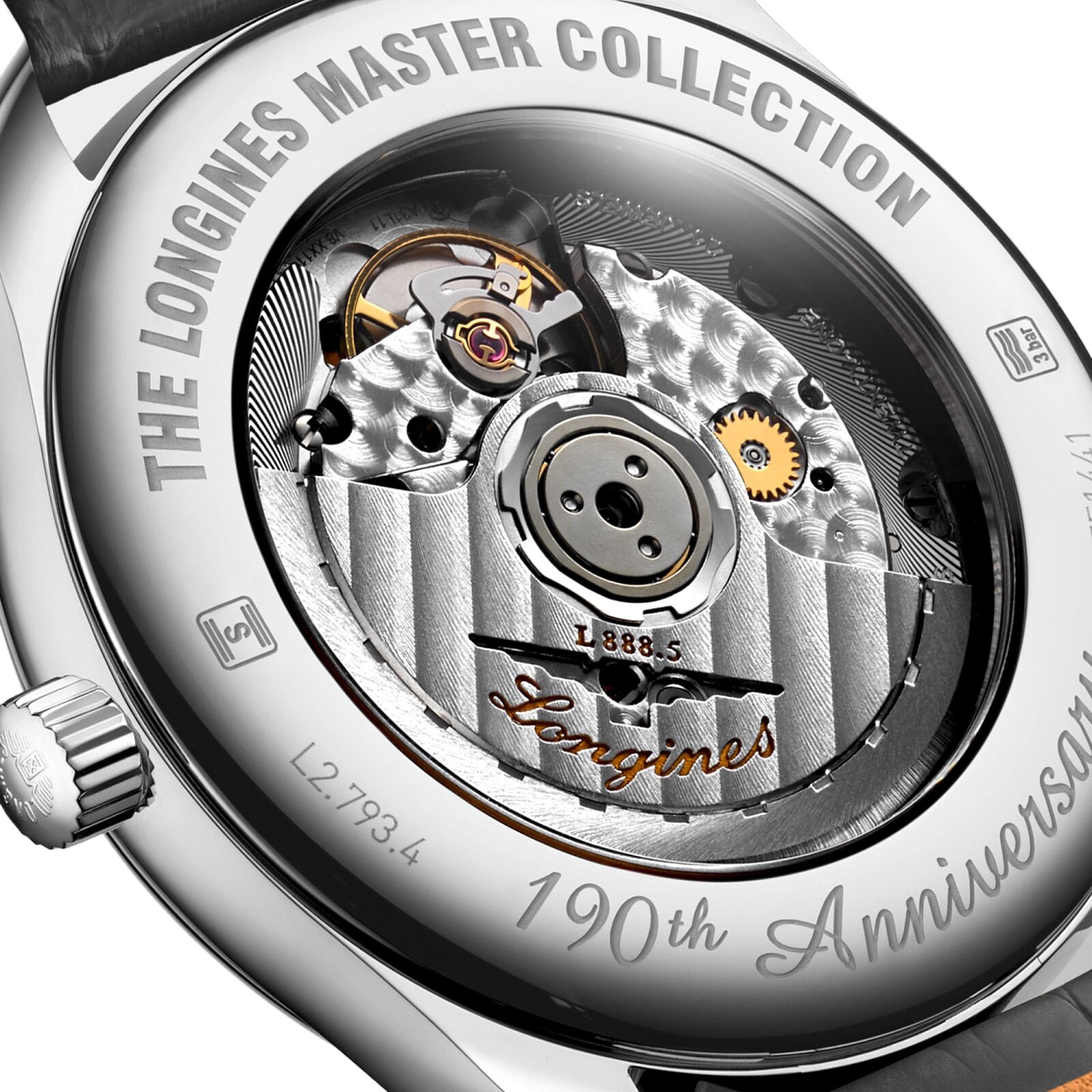Longines Master Collection 190. Jubiläum Ausgabe 40mm Herren Uhr L27934732-3