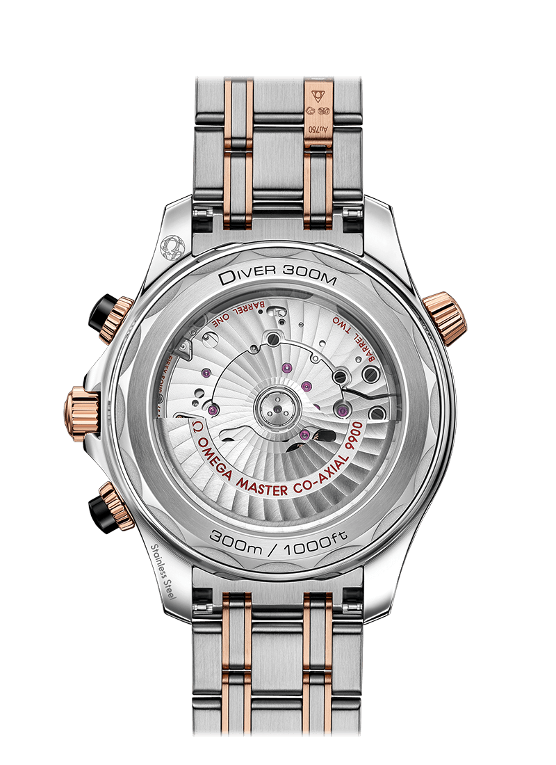 Omega Seamaster Sedna Gold Chronograph Replik Uhren 210.20.44.51.01.001-1
