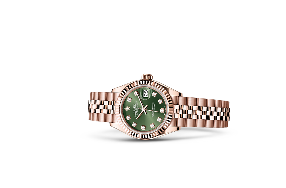 Rolex Lady-Date-Just-Auster 28 mm Everose Gold M279175-0013-1