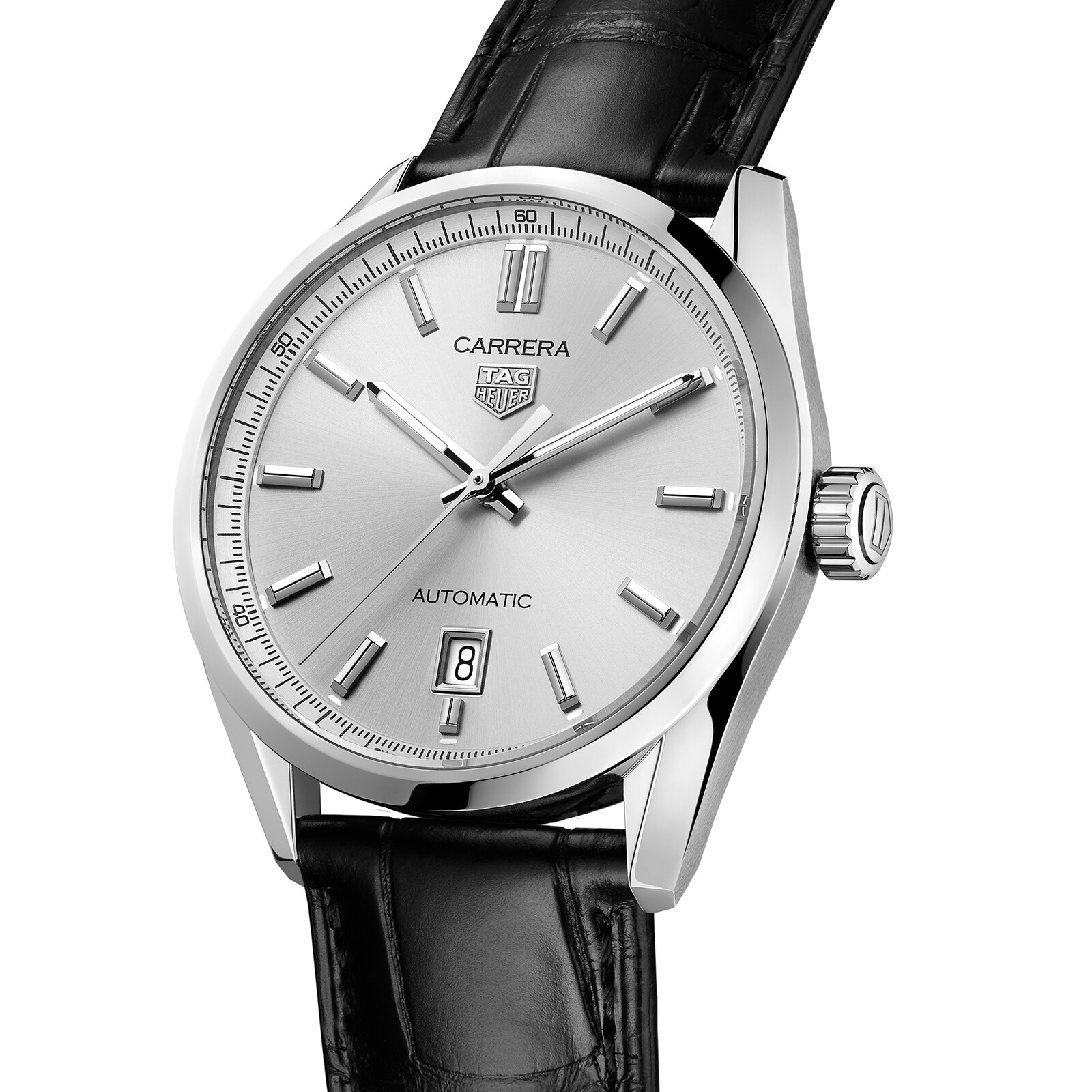 Tag Heuer Carrera drei Handautomatische Herren 39mm Uhr WBN2111.FC6505-2