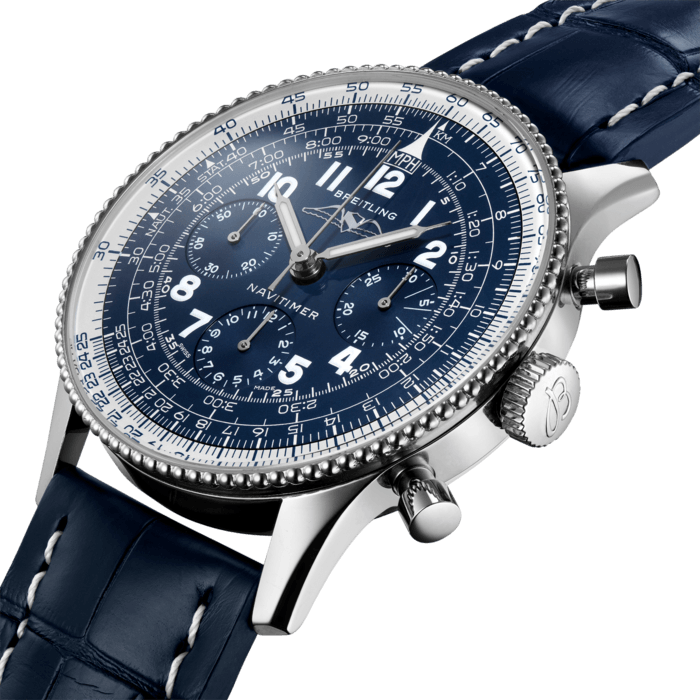 Breitling Navitimer 1959 Ausgabe Platinum Blue LB0910211C1P1-1