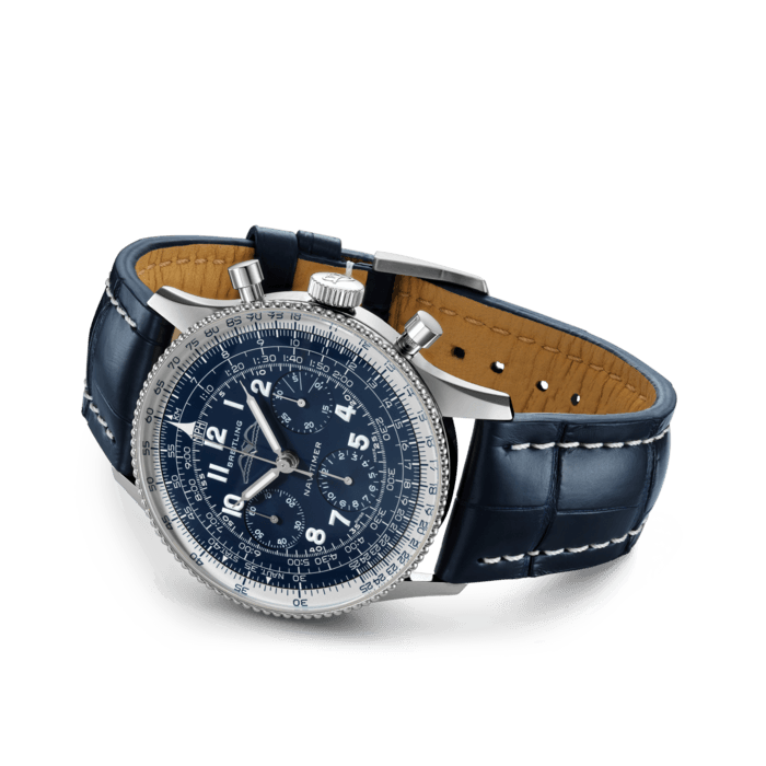 Breitling Navitimer 1959 Ausgabe Platinum Blue LB0910211C1P1-2