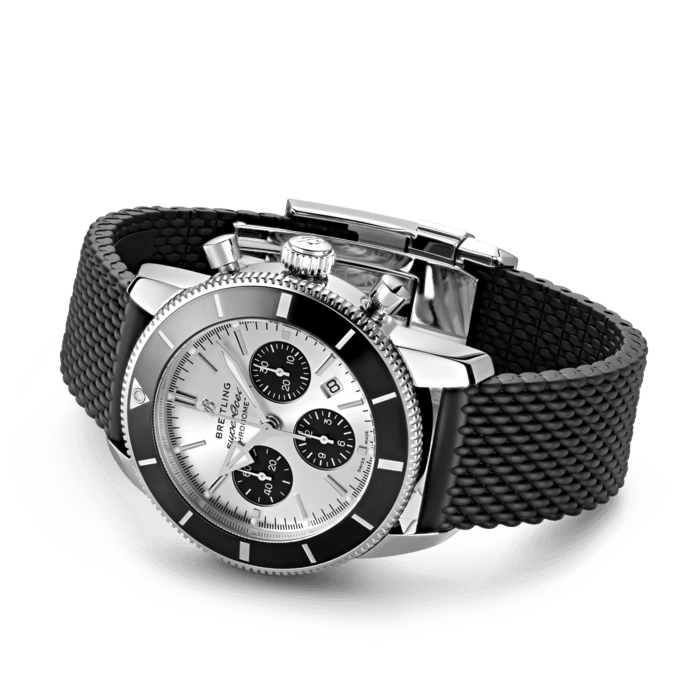 Breitling Superocean Heritage B01 Chronograph 44 Edelstahlcreme AB0162121G1S1-2