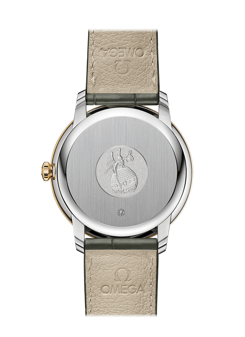 Omega de ville Stahlgelbgold Chronometer Uhr 424.23.40.20.02.004-1