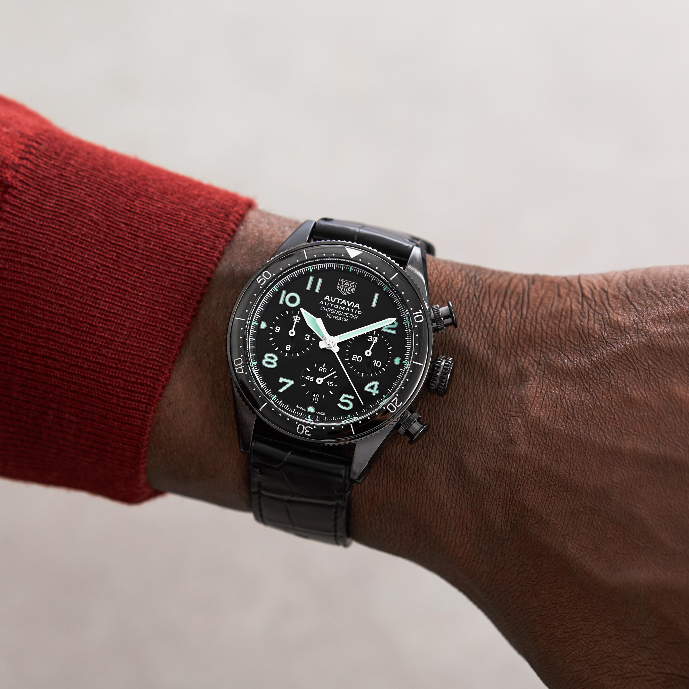 Tag Heuer Autavia 60. Jubiläum Flyback Chronograph 42mm CBE511C.FC8280-6