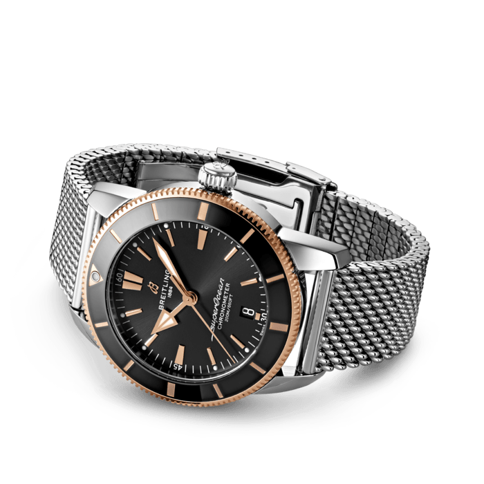 Breitling Superocean Heritage B20 Automatisch 44 Edelstahl& 18K rotes Gold Schwarz UB2030121B1A1-2