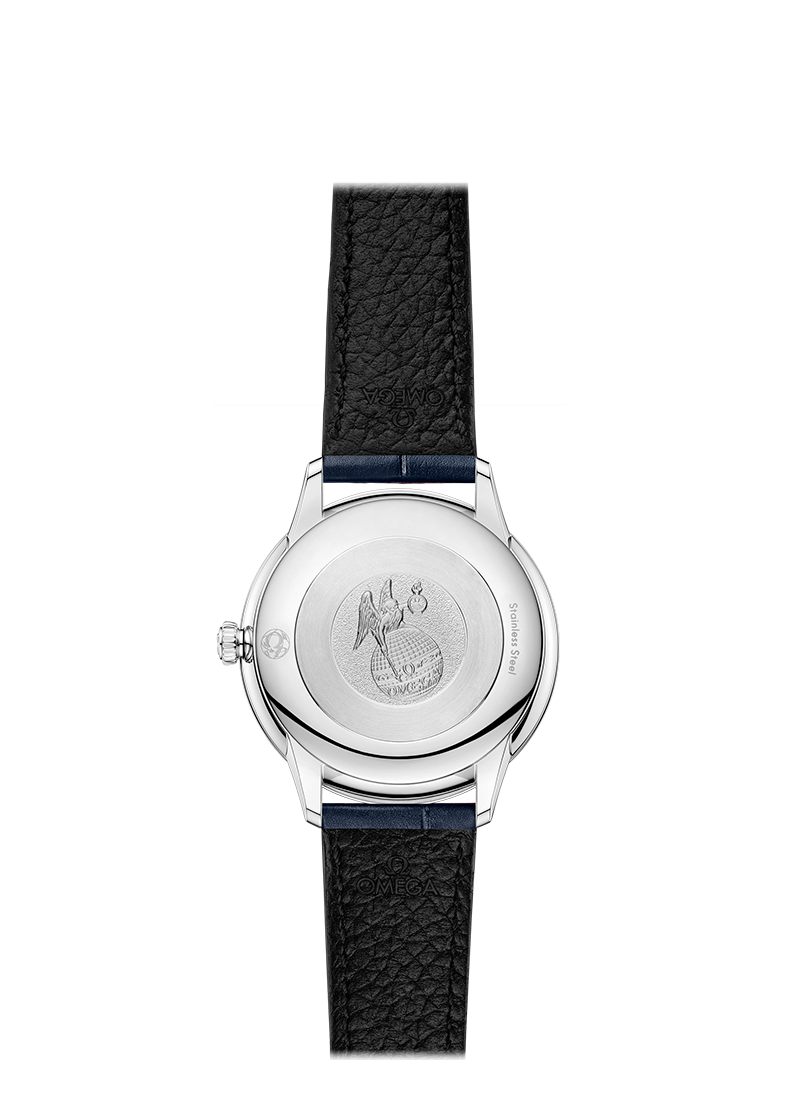 Omega de Ville Steel Diamonds Replik Uhren 434.13.28.60.53.002-1