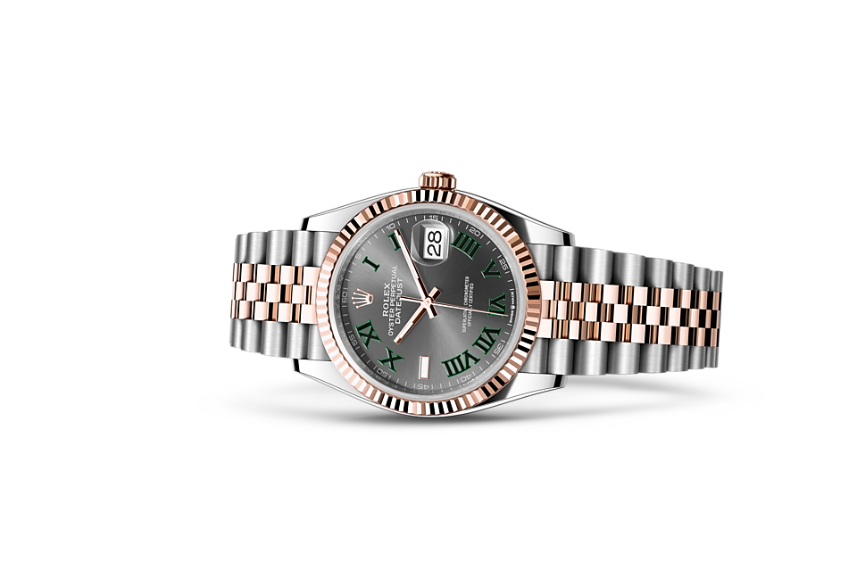 Rolex Datejust 36 Auster 36 mm Austersteel und immer Gold M126231-0029-1