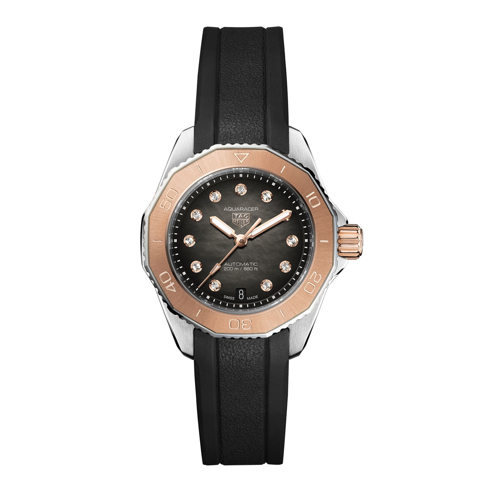 Tag Heuer Aquaracer Professional 200 30mm Damen sehen schwarze WBP2451.ft6200-1