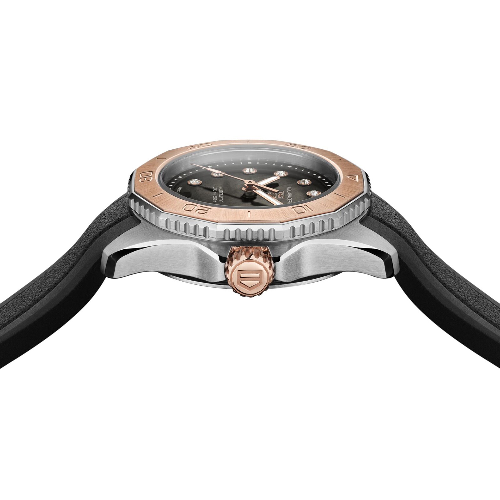Tag Heuer Aquaracer Professional 200 30mm Damen sehen schwarze WBP2451.ft6200-3
