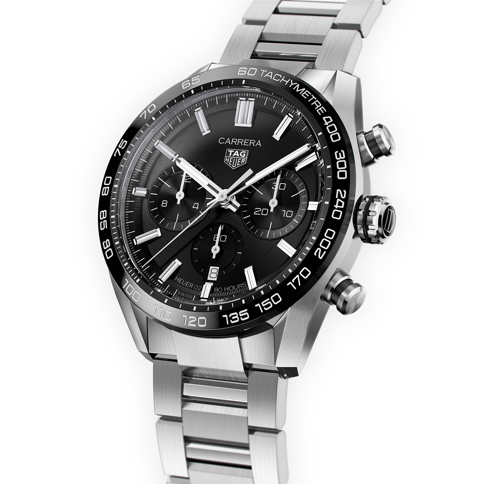 Tag Heuer Carrera 44mm Herren Replik Uhren CBN2A1B.BA0643-1