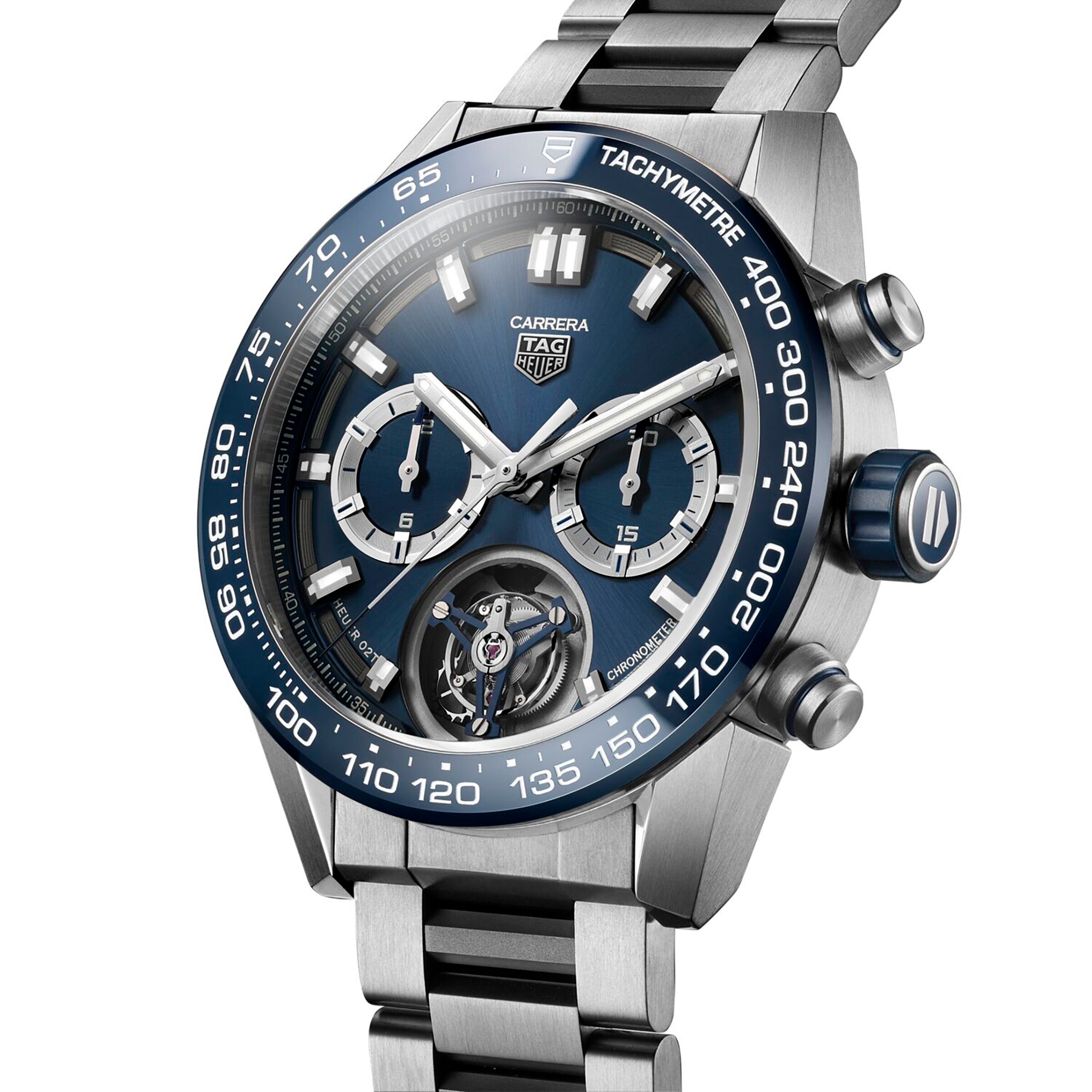 Tag Heuer Carrera 45mm Herren Uhr CAR5A8C.BF0707-1