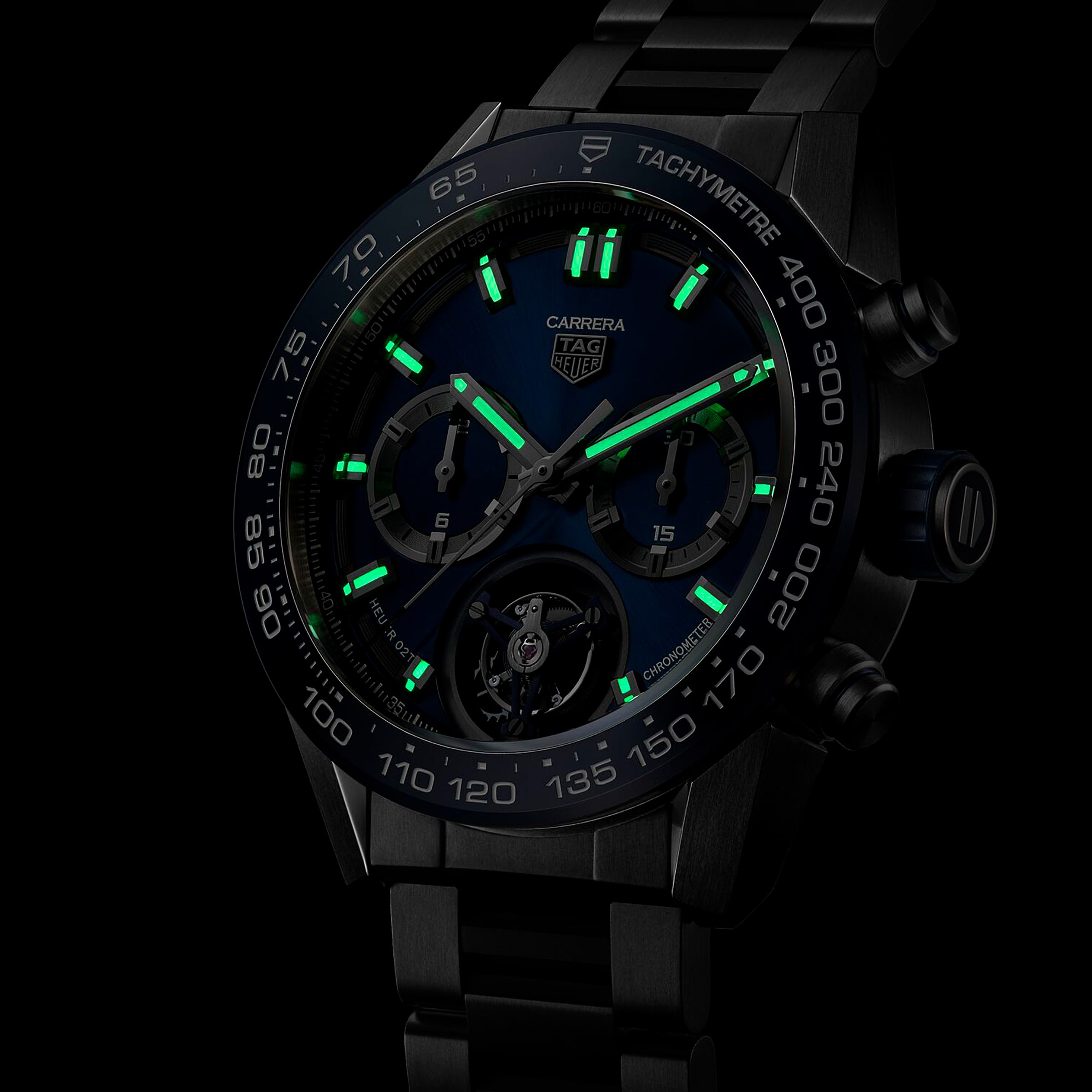 Tag Heuer Carrera 45mm Herren Uhr CAR5A8C.BF0707-6