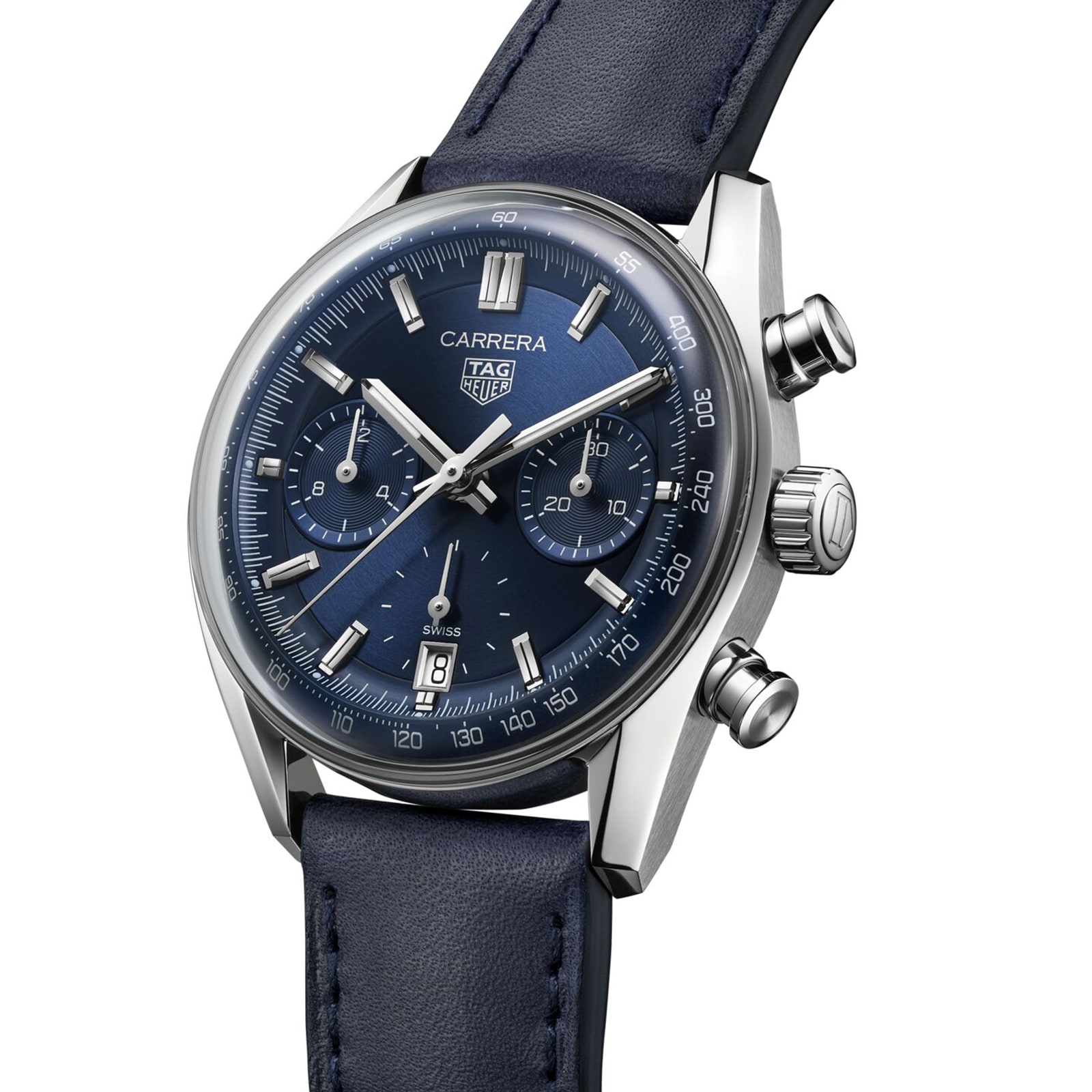 Tag Heuer Carrera Chronograph 39mm Herren Blau CBS2212.FC6535-1