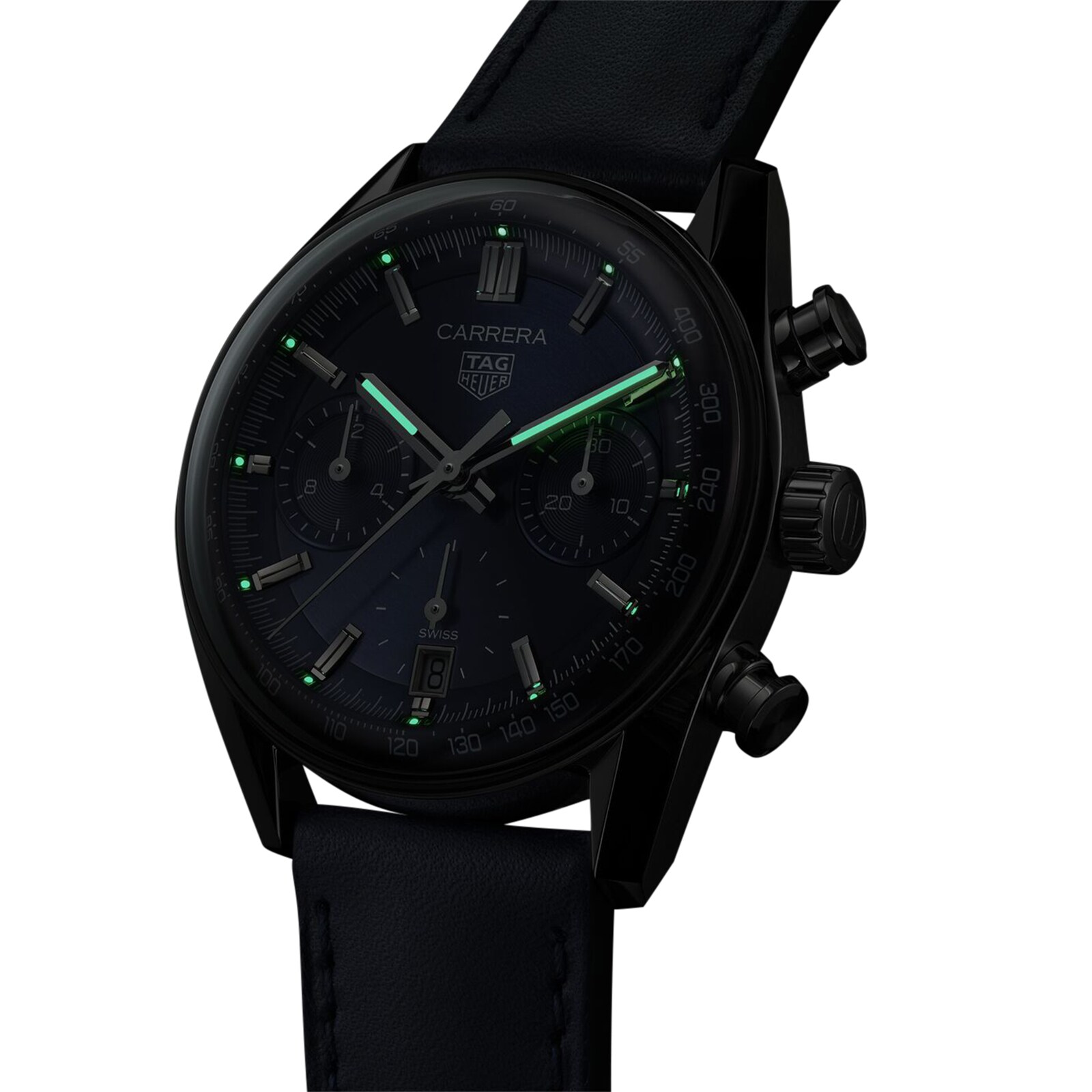 Tag Heuer Carrera Chronograph 39mm Herren Blau CBS2212.FC6535-5