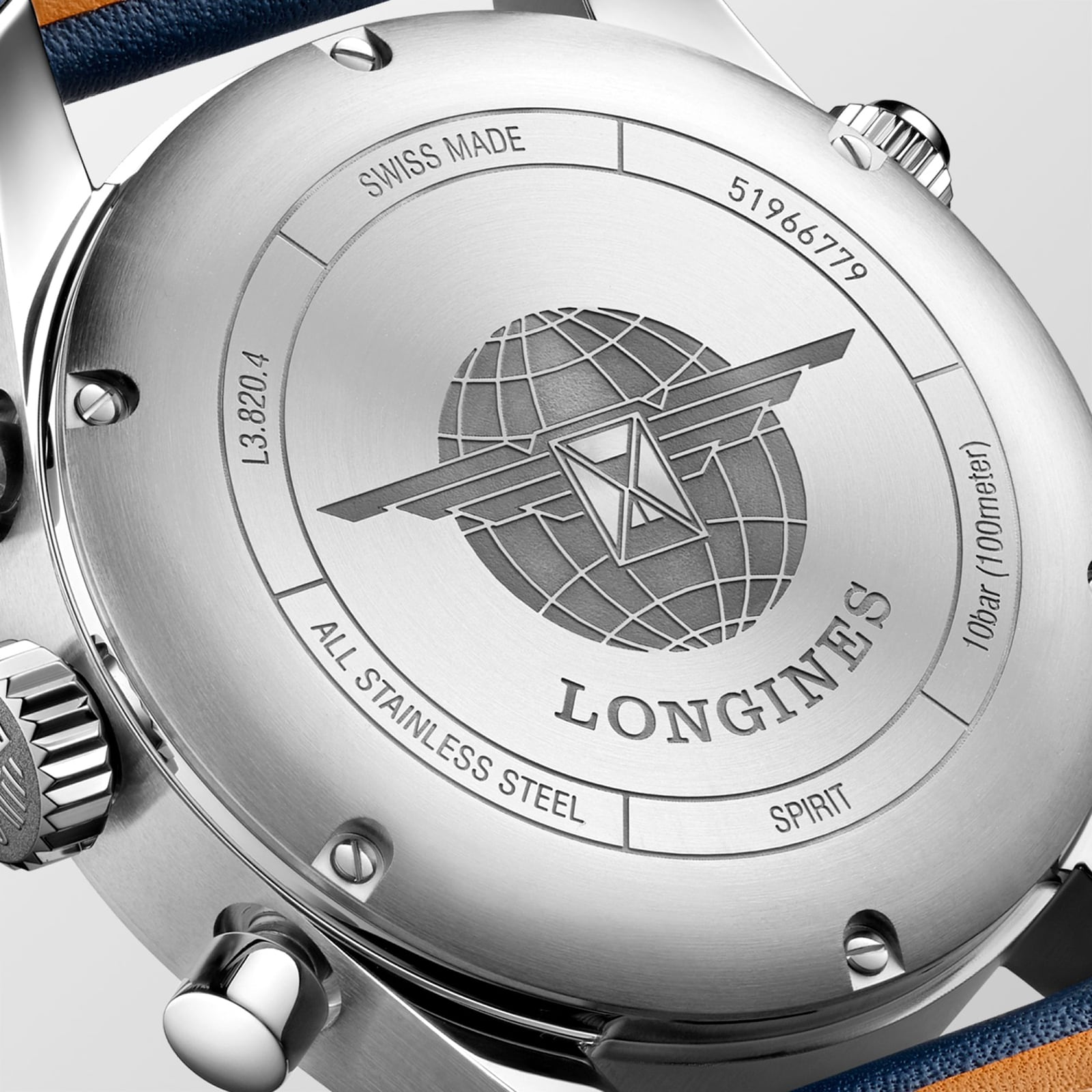 Longines Spirit 42mm Herren Replik Uhren L38204930-2