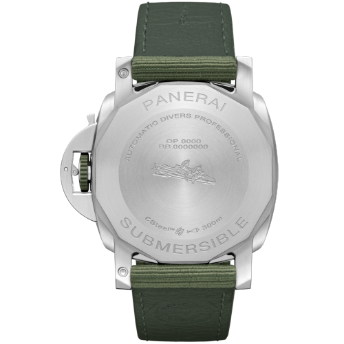 Panerai Taucher -Quarantaquattro Esteel Verde Smeraldo Pam 1287-1
