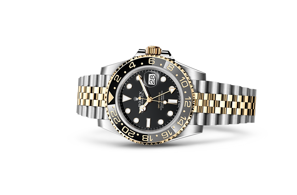 Rolex GMT-Master II Oyster 40 mm Austersteel und Gelbgold M126713Grnr-0001-1
