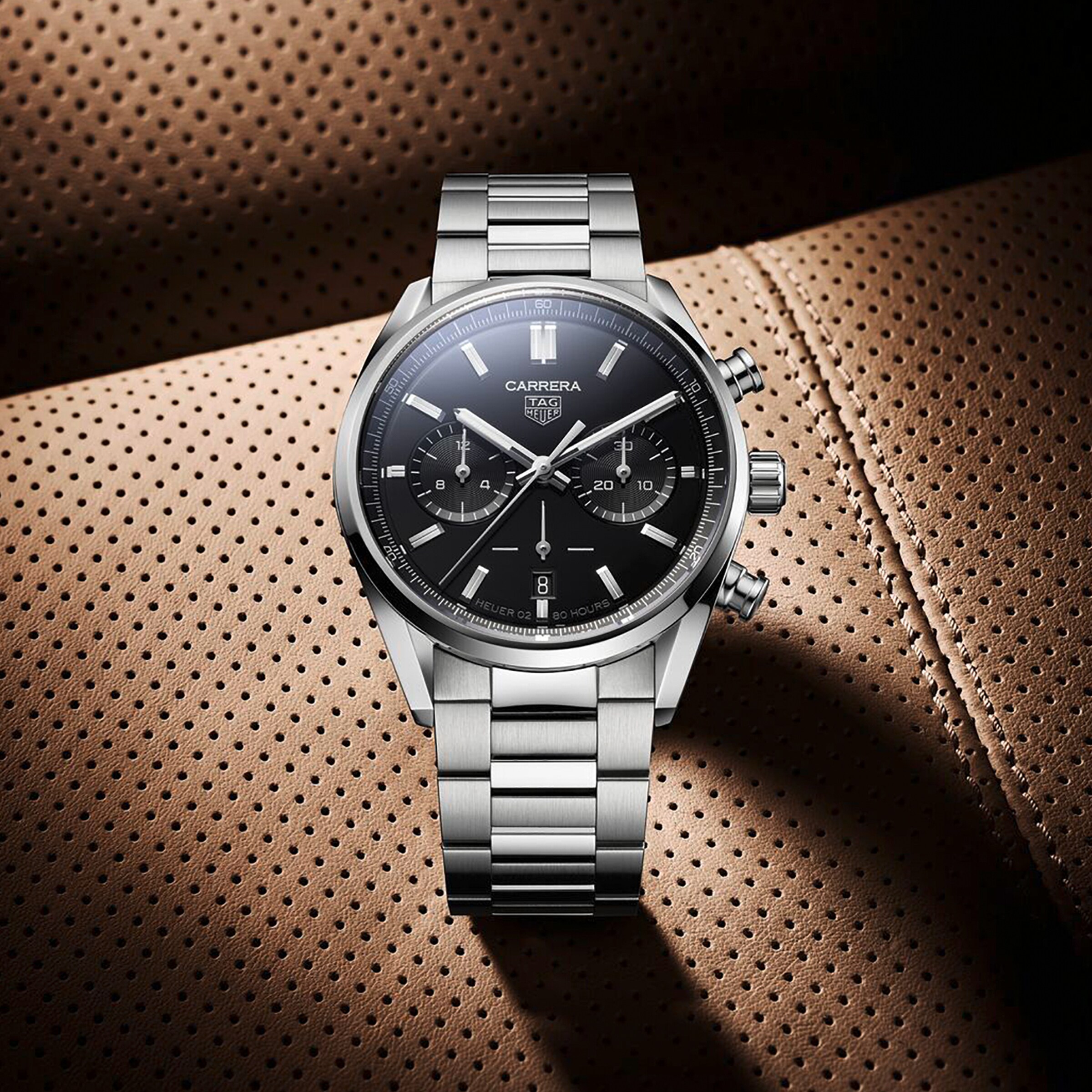 Tag Heuer Carrera Chronograph 42mm Herren Uhr CBN2010.ba0642-5