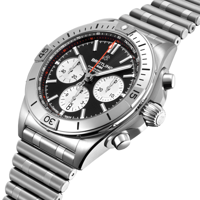 Breitling Chronomat B01 42 Edelstahl Schwarz AB0134101B1A1-1