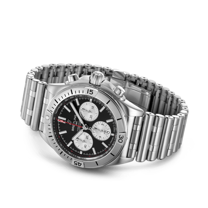 Breitling Chronomat B01 42 Edelstahl Schwarz AB0134101B1A1-2