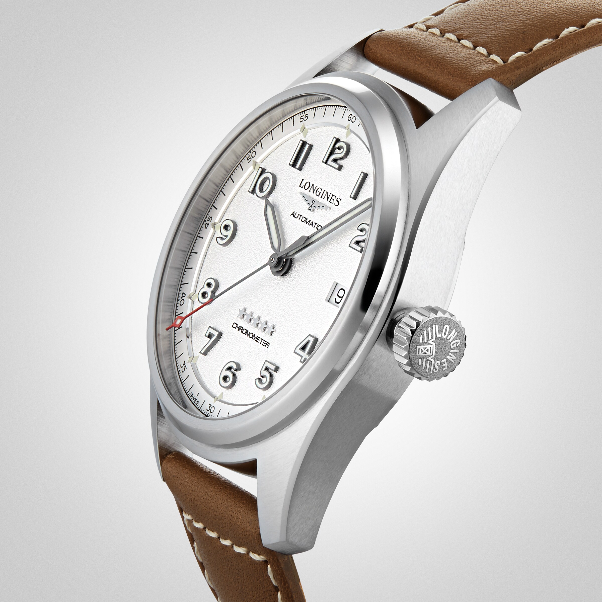 Longines Spirit 40mm Herren Replik Uhren L38104732-4