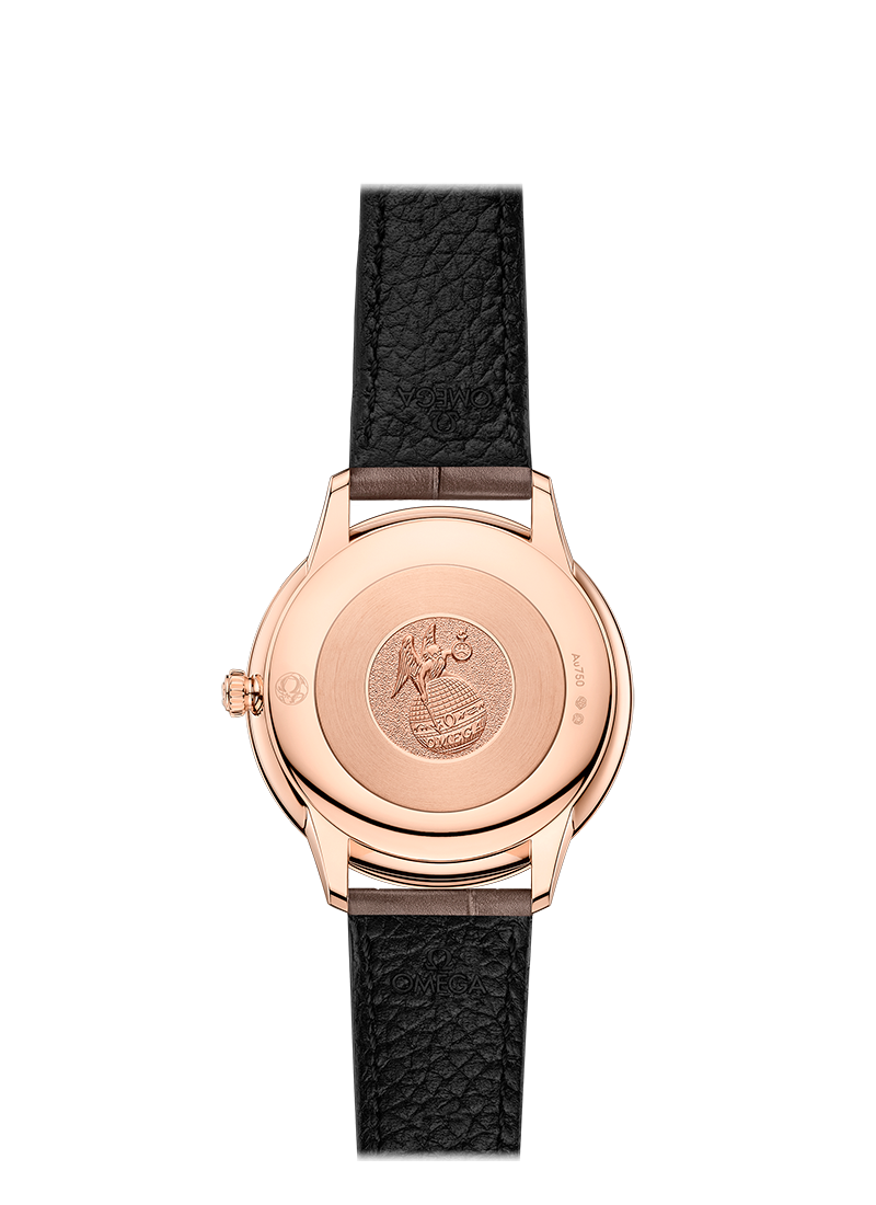 Omega de ville Sedna Gold Diamonds Replik Uhren 434.53.30.60.55.001-1