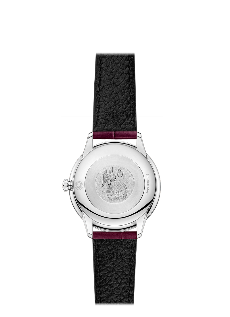 Omega de Ville Steel Diamonds Replik Uhren 434.13.28.60.61.001-1