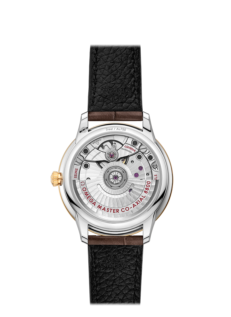 Omega de ville Stahlgelbgold Chronometer Uhr 434.23.34.20.58.001-1