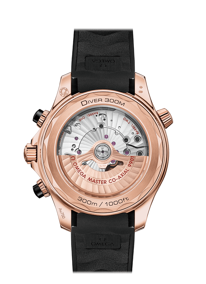 Omega Seamaster Sedna Gold Chronograph Replik Uhren 210.62.44.51.01.001-1