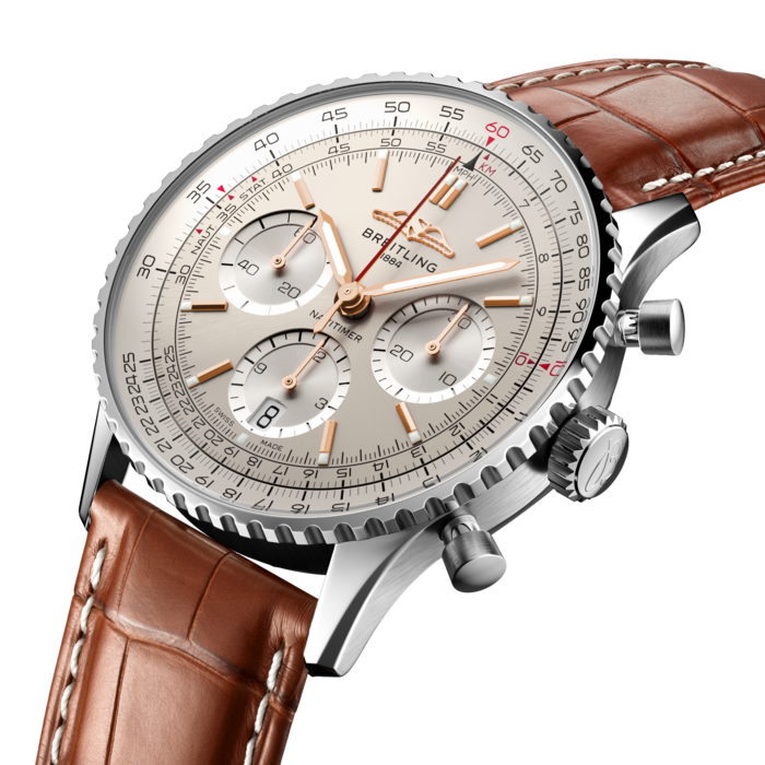 Breitling Navitimer B01 Chronograph 41 Edelstahlcreme AB0139211G1P1-1