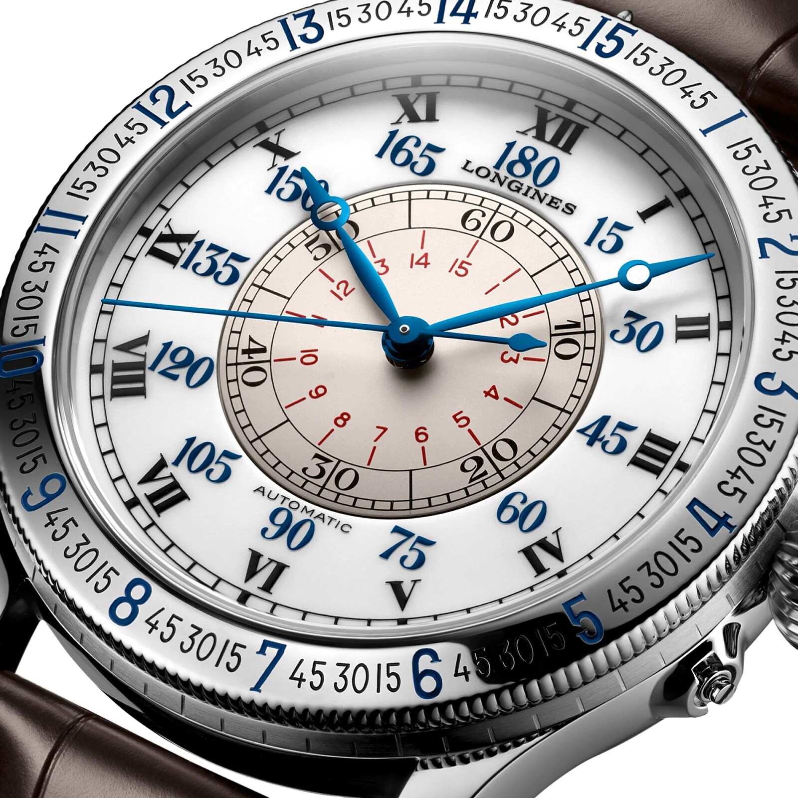 Longines der Lindbergh -Stundenwinkel 47,5 mm Herren Uhr L26784110-1